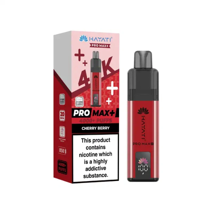 Cherry Berry Hayati Pro Max Plus 4K Prefilled Pod Kit